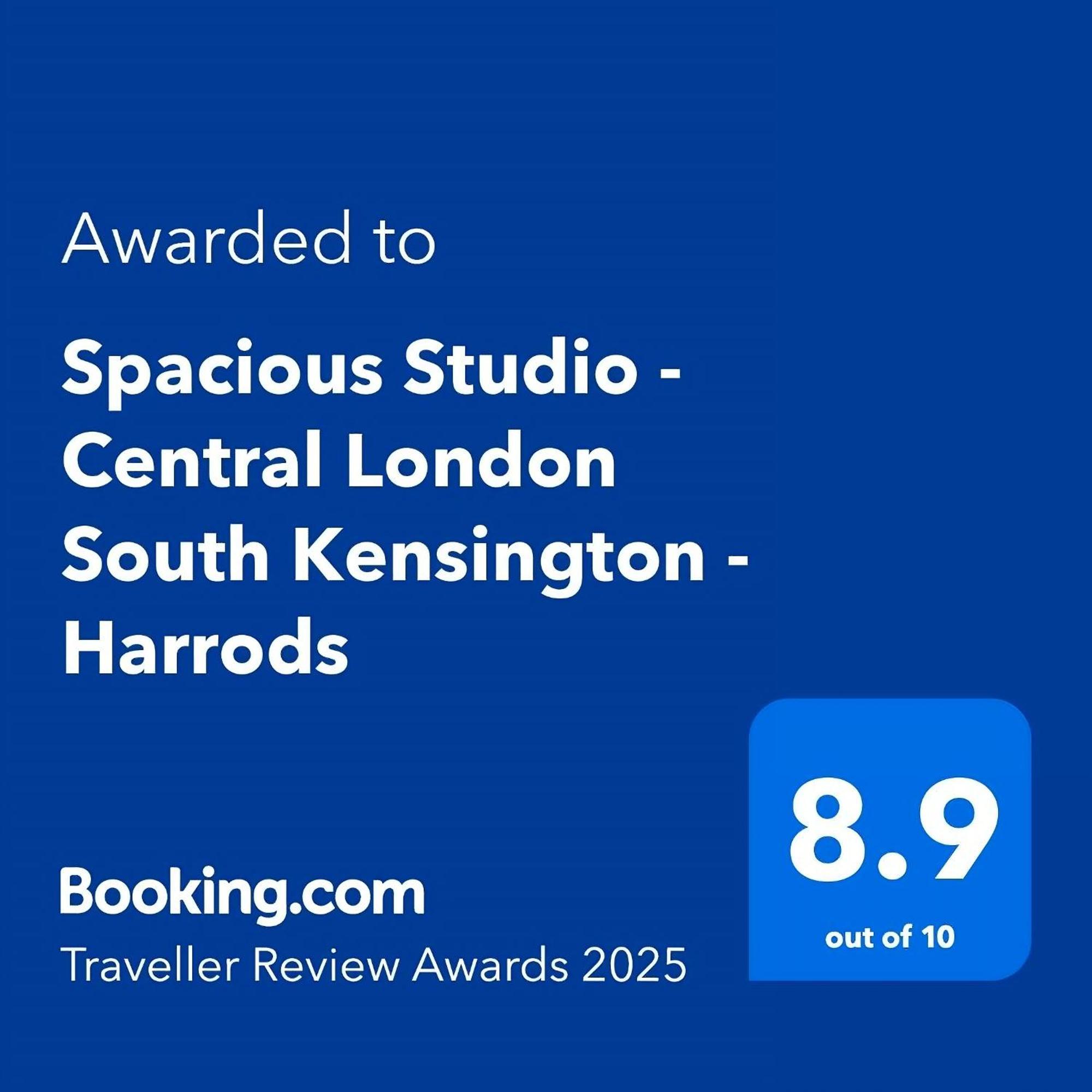 Spacious Studio - Central London South Kensington - Harrods Eksteriør bilde